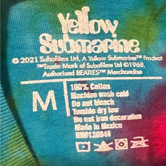 Yellow Submarine Multicolor Love Graphic Tee - Picture 2 of 4